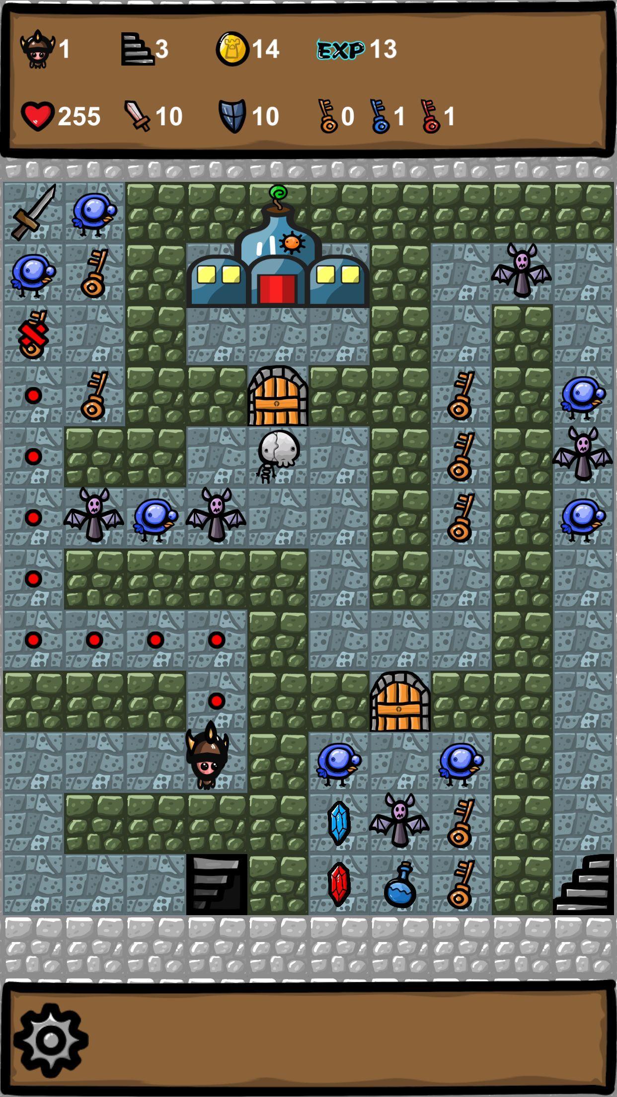 魔塔2019：勇者冒险 Game Screenshot