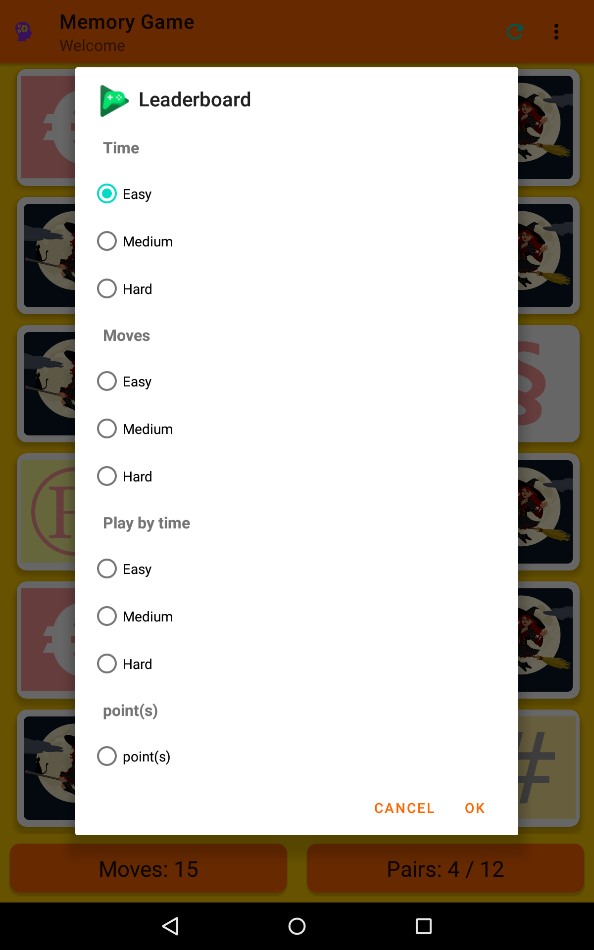 Screenshot of Memory Game - Pro