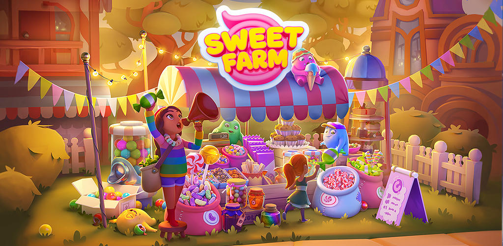 Banner of Sweet Farm: Cake Baking Tycoon 