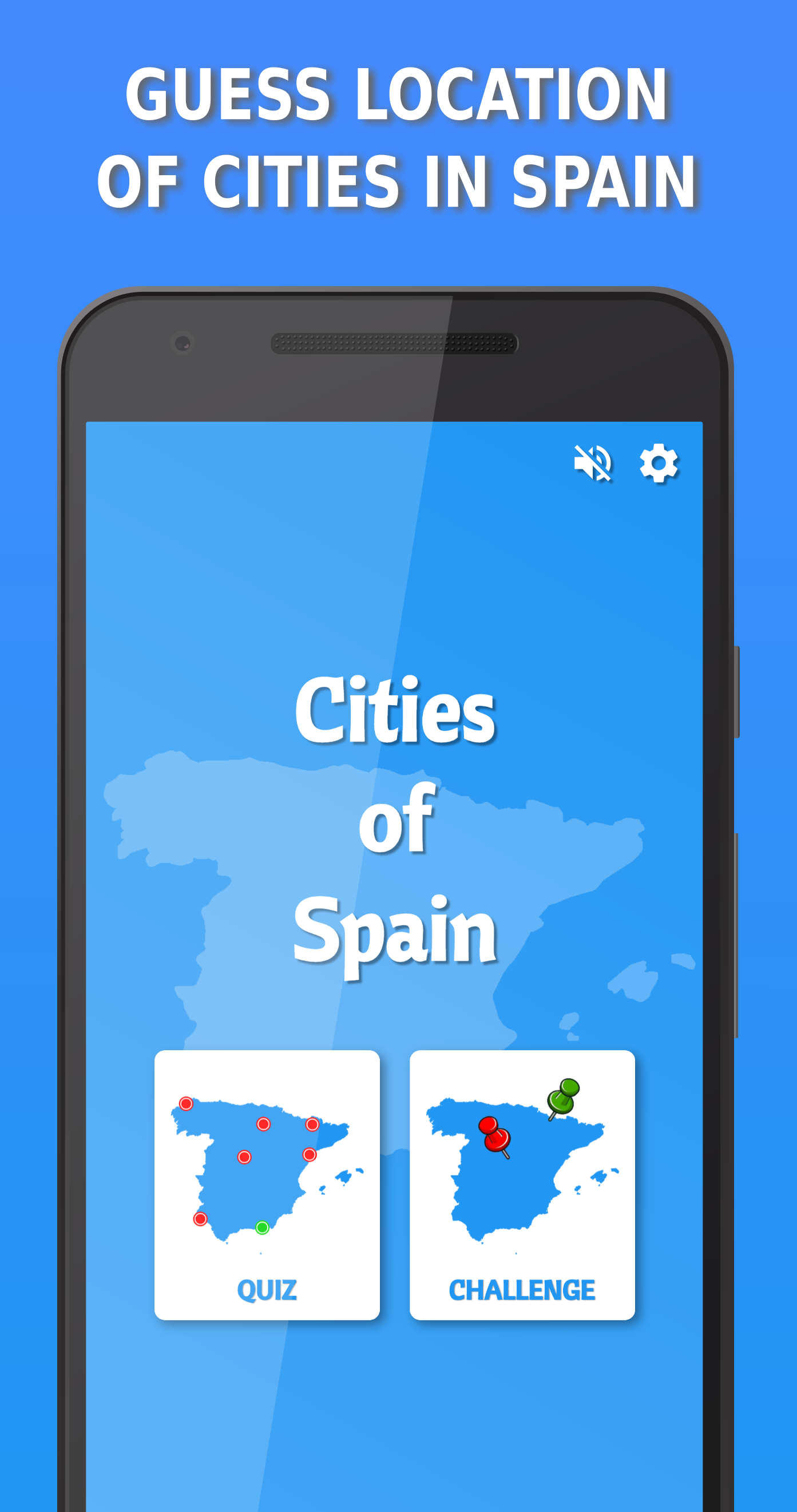 Cities of Spain Game Screenshot