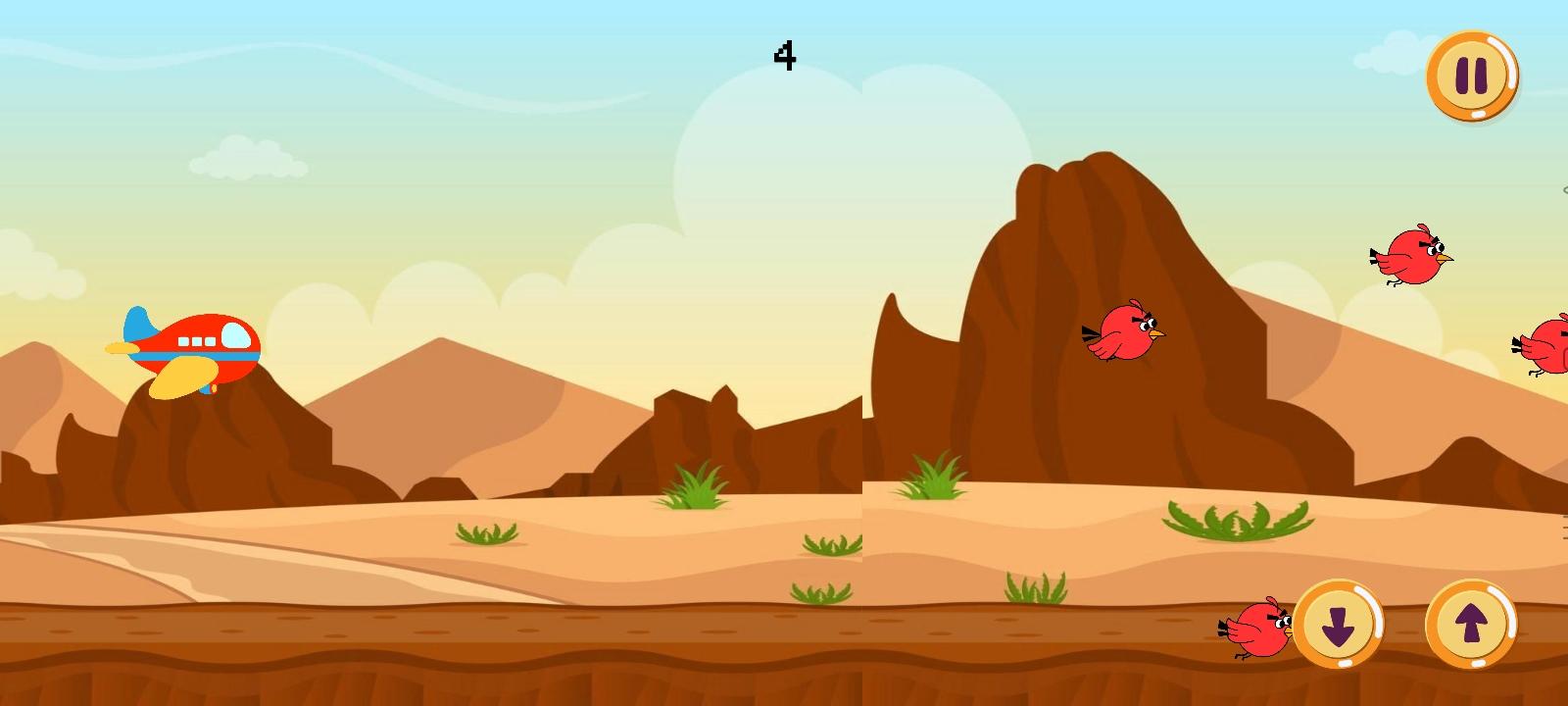 Keep Safe From The Birds Game Screenshot