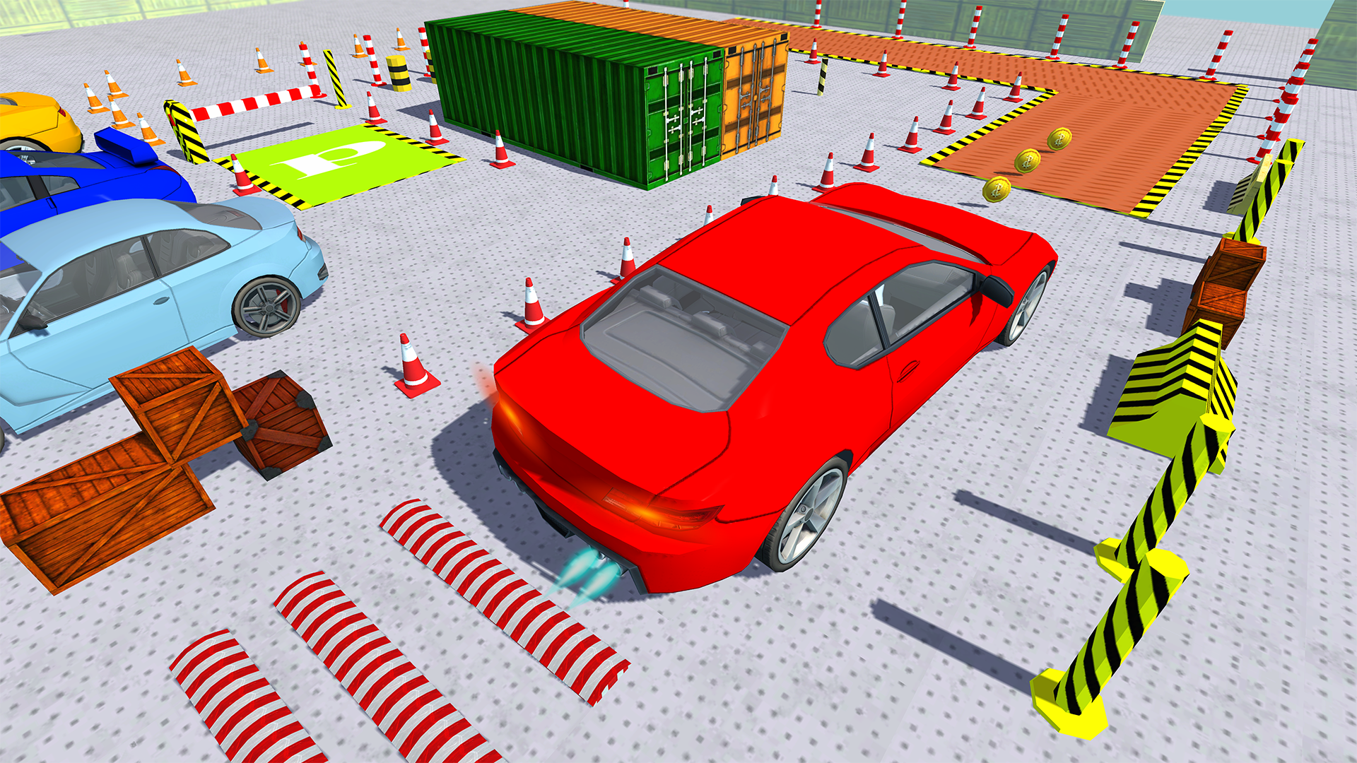 Mr. Car Parking - Trouble Park Game Screenshot