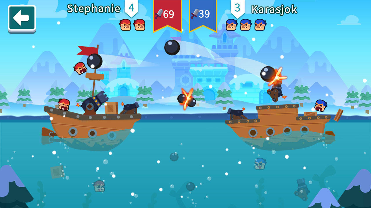 Screenshot 1 of đấu tay đôi cướp biển 1.2.3