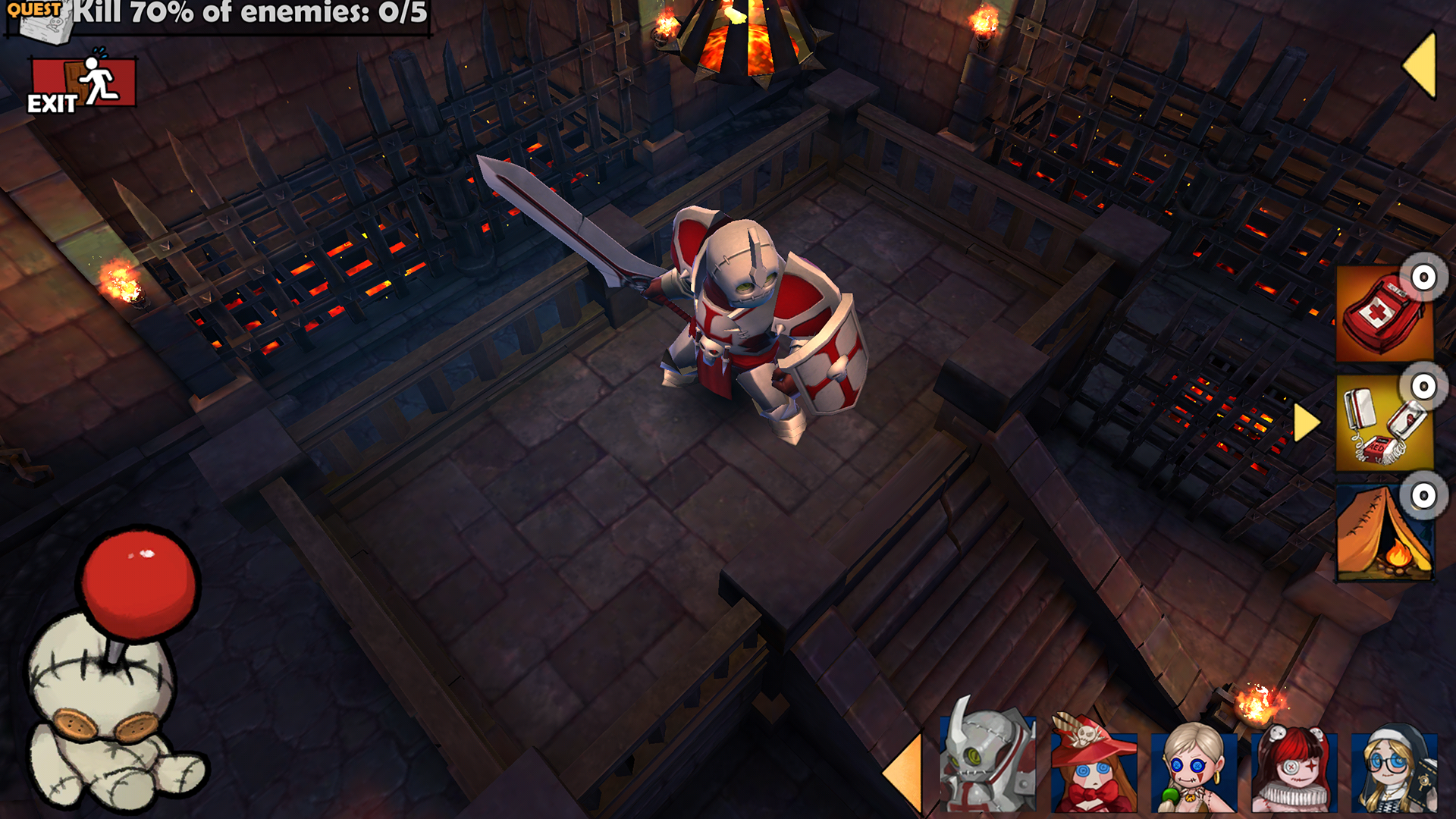 Voodoo Heroes 게임 스크린샷