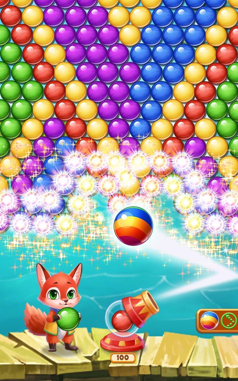 Bubble Shooter Mania ゲームのスクリーンショット