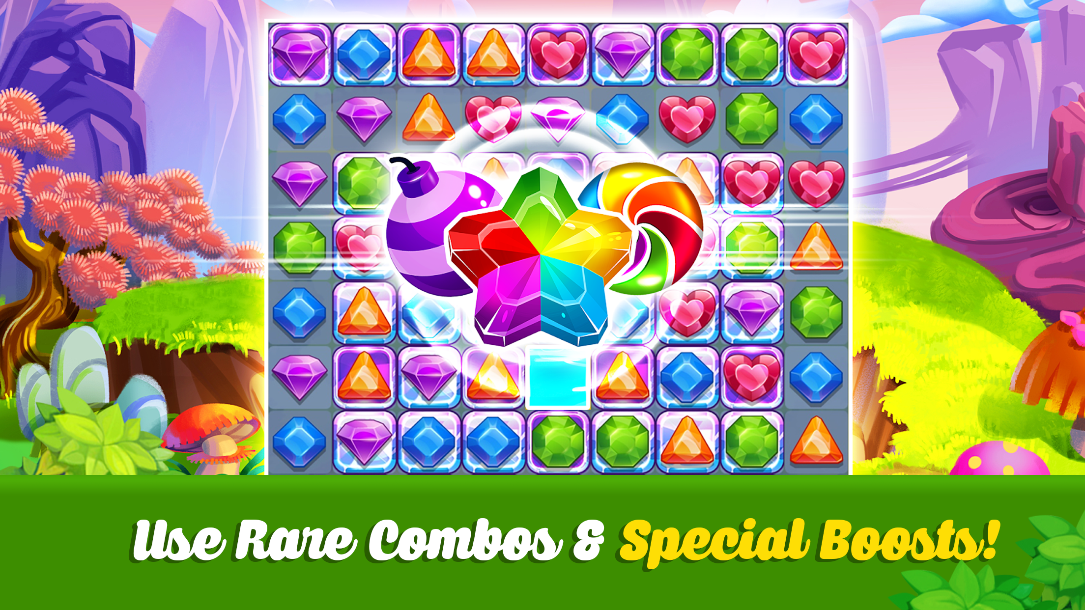 Screenshot 8 of Addictive Gem - Match 3 Games 5.6.1