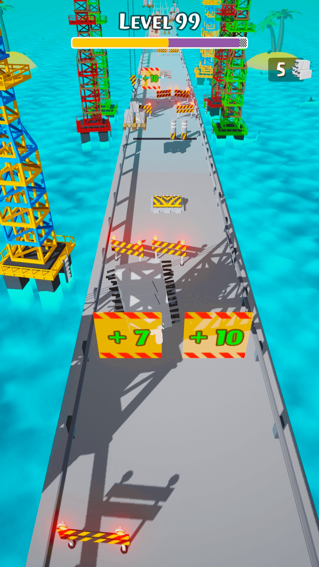 Bridge runner worker Game Screenshot