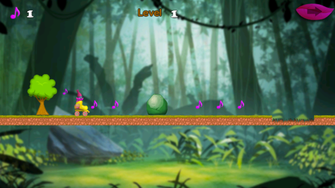 Troll Race Game Screenshot