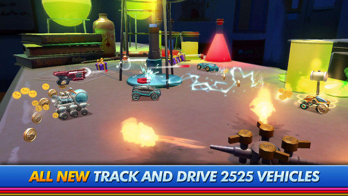Micro Machines Game Screenshot