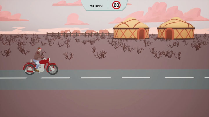 Screenshot 1 of Moon Rider 
