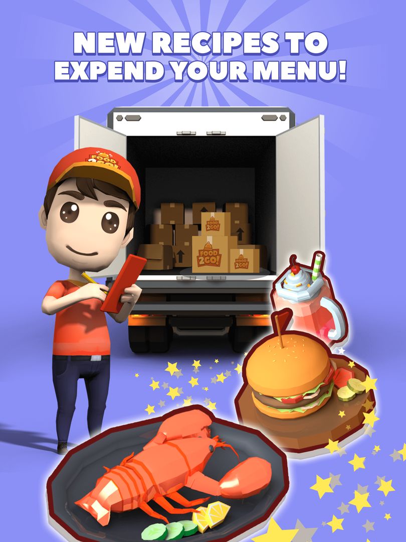 Food to Go 3D 게임 스크린 샷