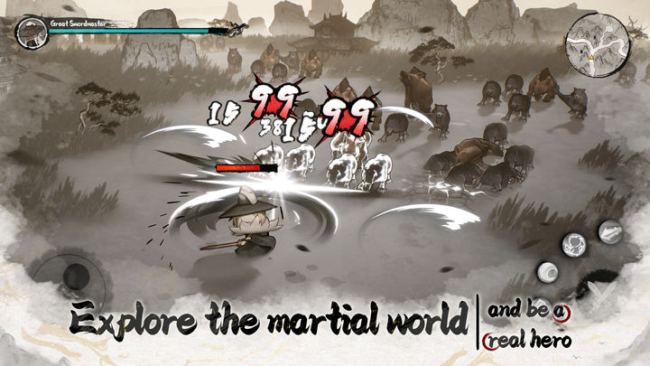 Wuxia Rising Star Game Screenshot