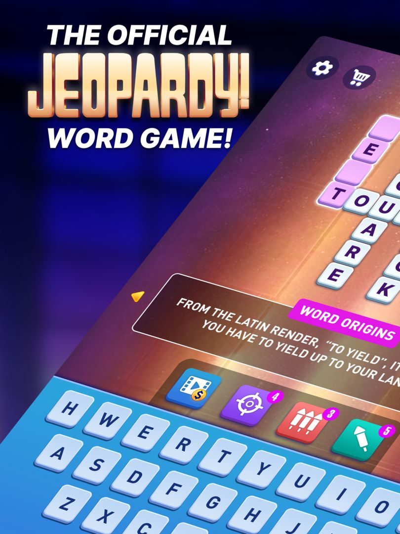 Jeopardy! Words ภาพหน้าจอเกม