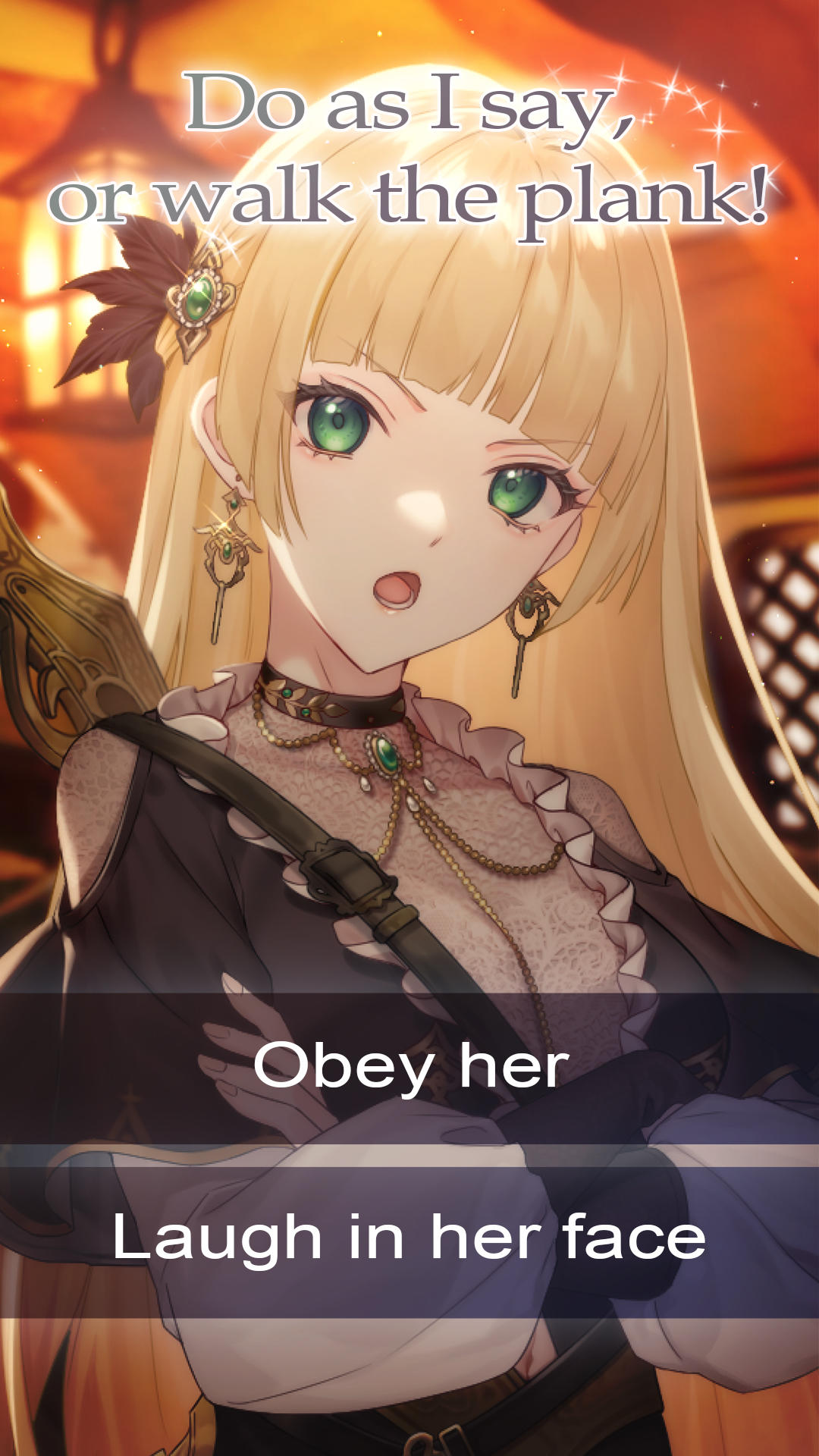 Screenshot of Obey Your Pirate Queen!