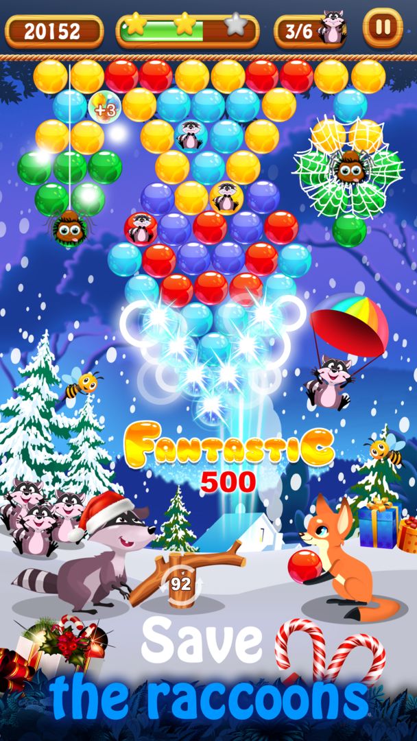 Bubble Shooter Rescue screenshot game
