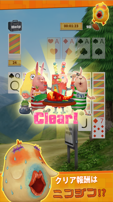 USAVICH - ウサビッチ ソリティアの時間 遊戲截圖