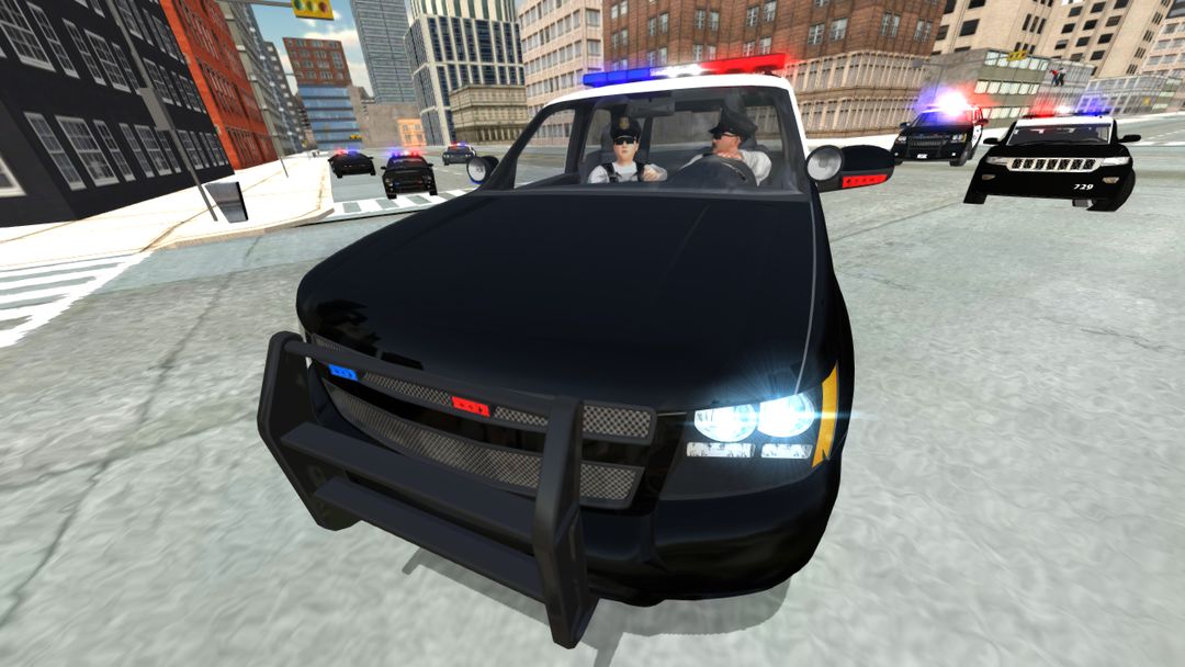 Cop Car Police Chase Driving 게임 스크린 샷