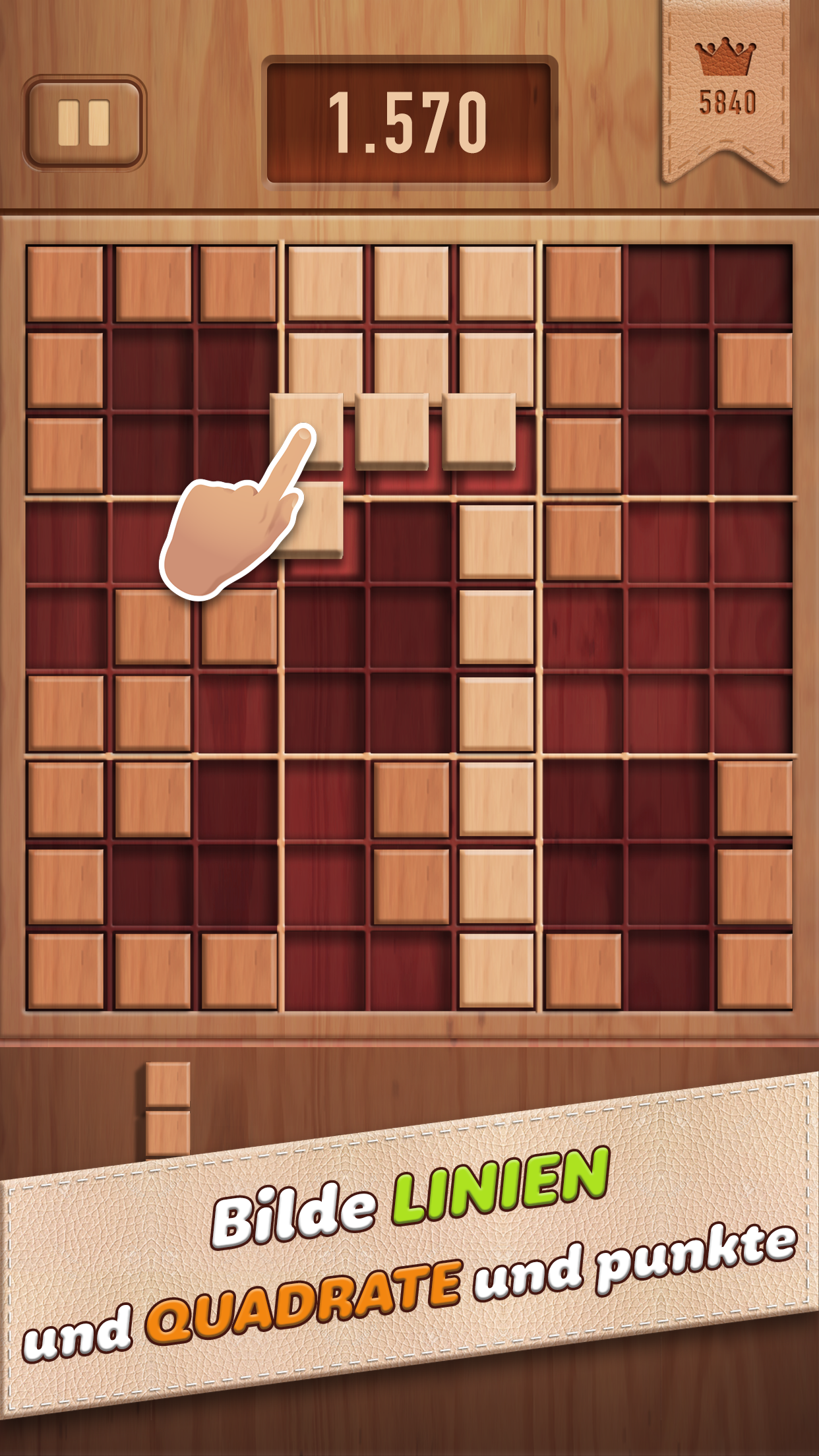 Screenshot 1 of Woody 99 - Sudoku Block-Rätsel 2.2.0