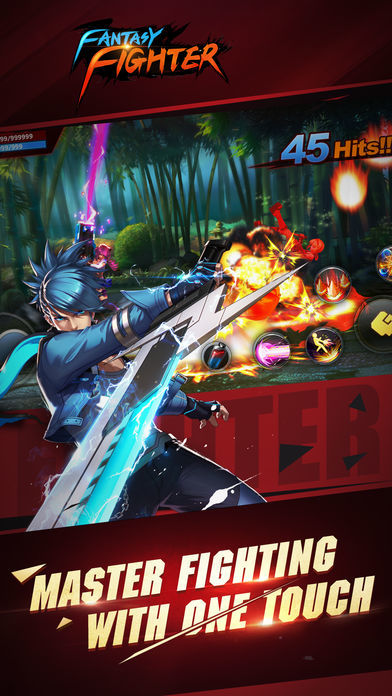 Fantasy Fighter - No. 1 Action Game In Asia ภาพหน้าจอเกม