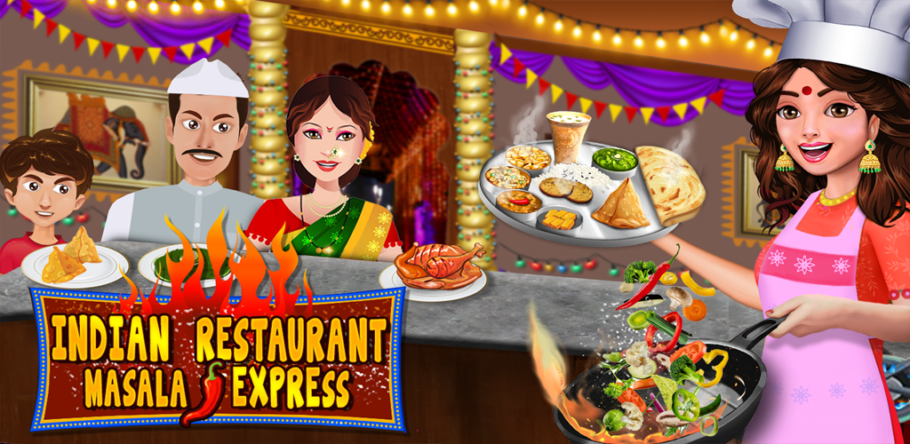 Banner of 印度食品餐厅厨房故事烹饪游戏 4.3