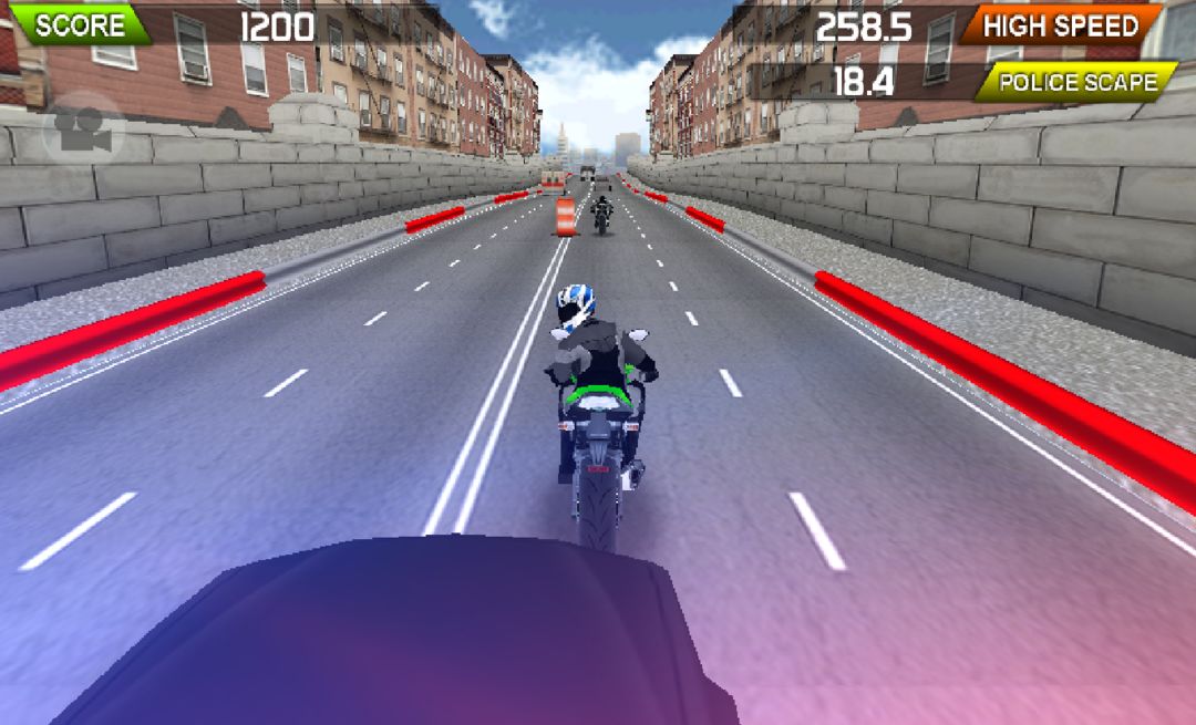 MOTO Furious HD screenshot game