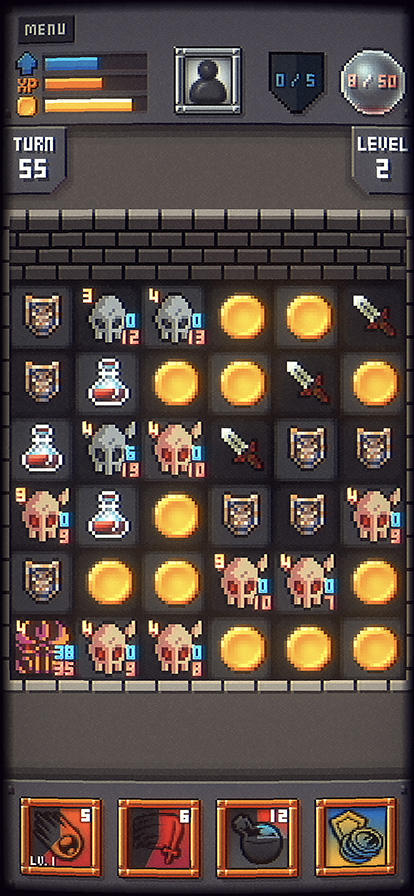 Dungeon Falan ゲームのスクリーンショット