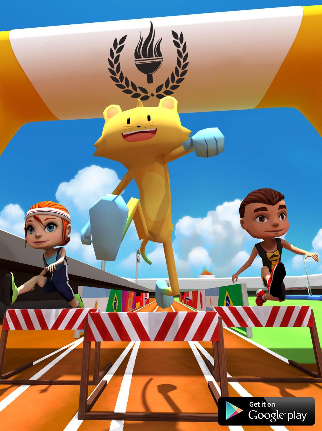 Endless Running Rio Game Screenshot
