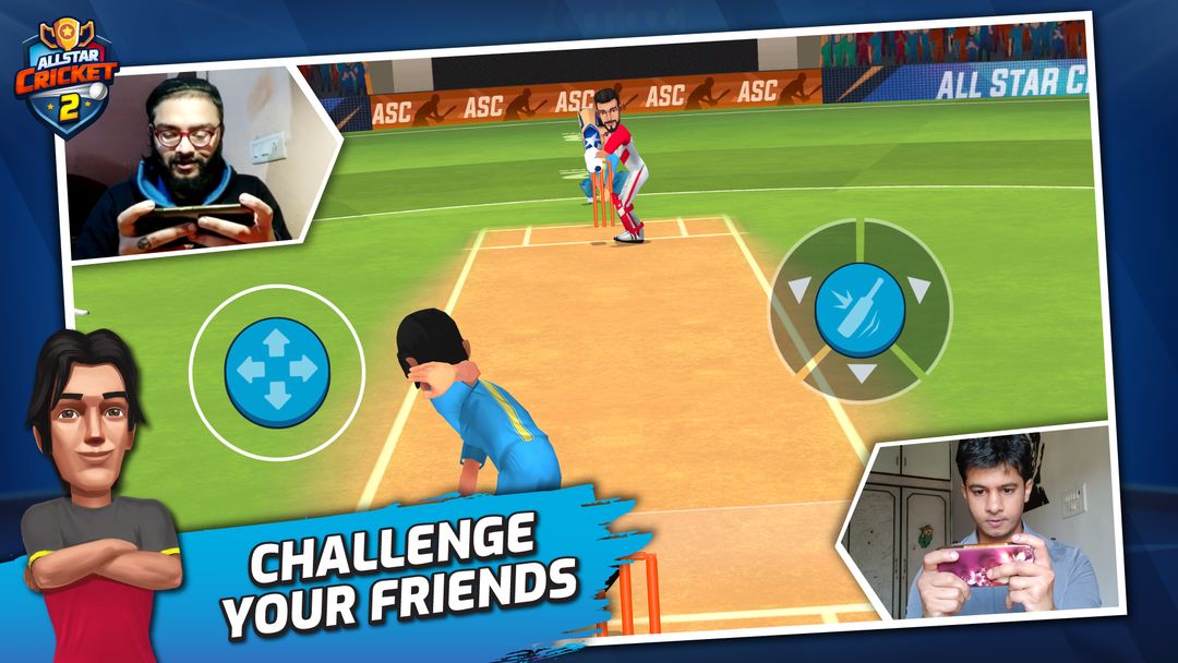 Screenshot of All Star Cricket 2