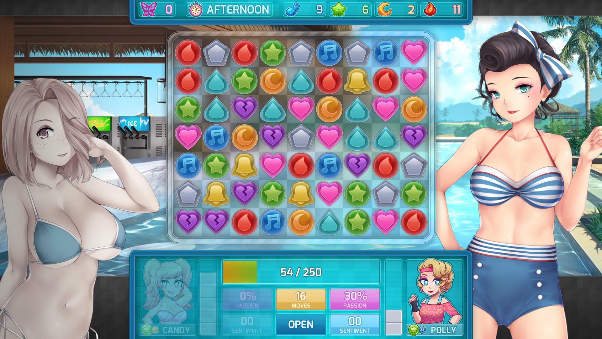 HuniePop 2: Double Date screenshot game