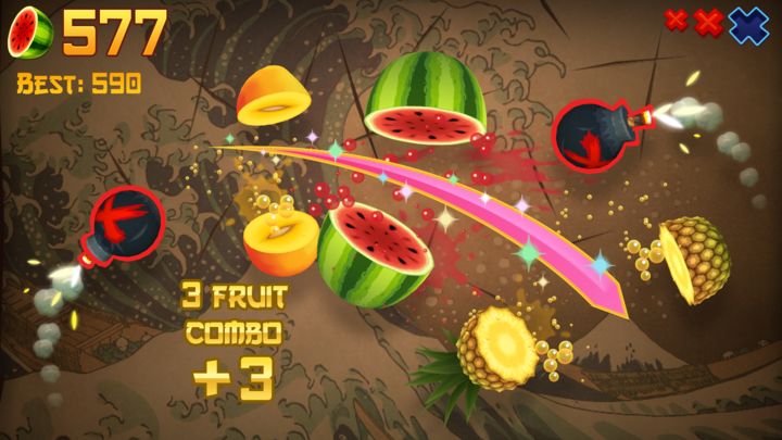 Screenshot 1 of Fruit Ninja Classic+ 