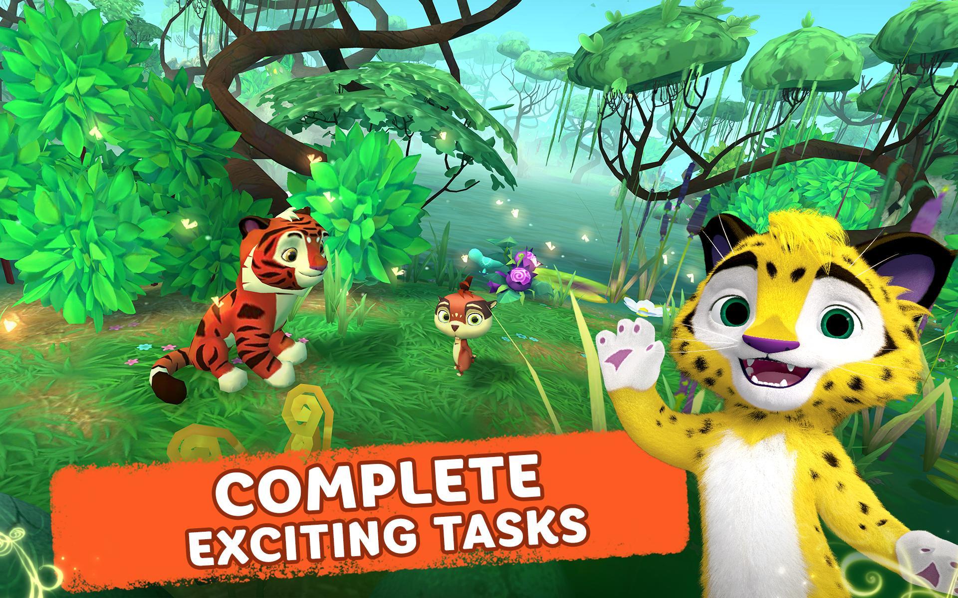 Leo and Tig: Forest Adventures Game Screenshot