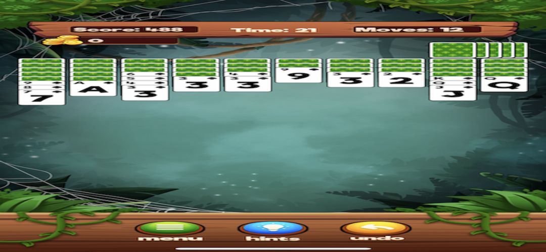 Classic Spider Solitaire  Intermediate :2 Suit 