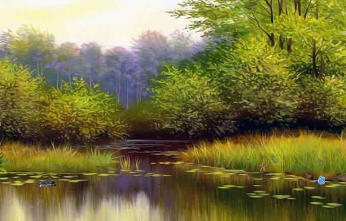 脱出ゲームウサギ川 ゲームのスクリーンショット