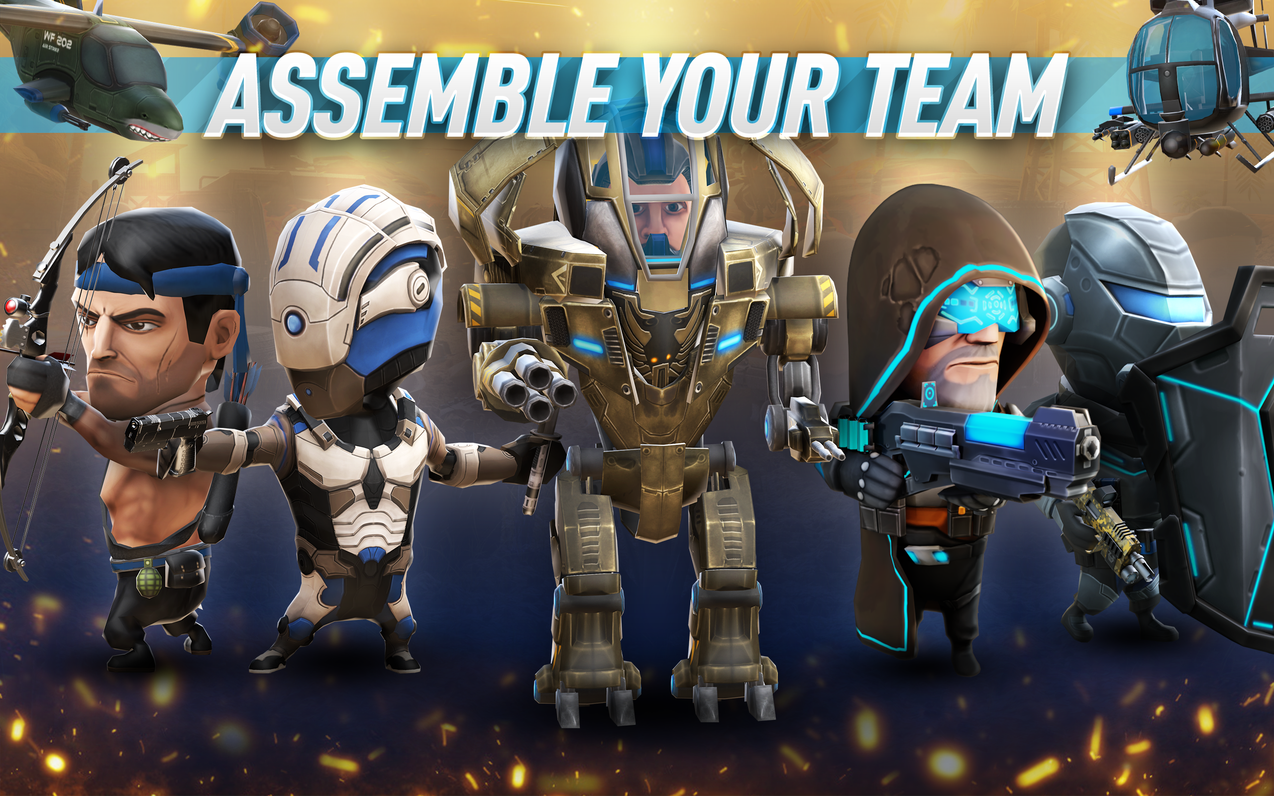 Скриншот игры WarFriends: PvP Shooter Game