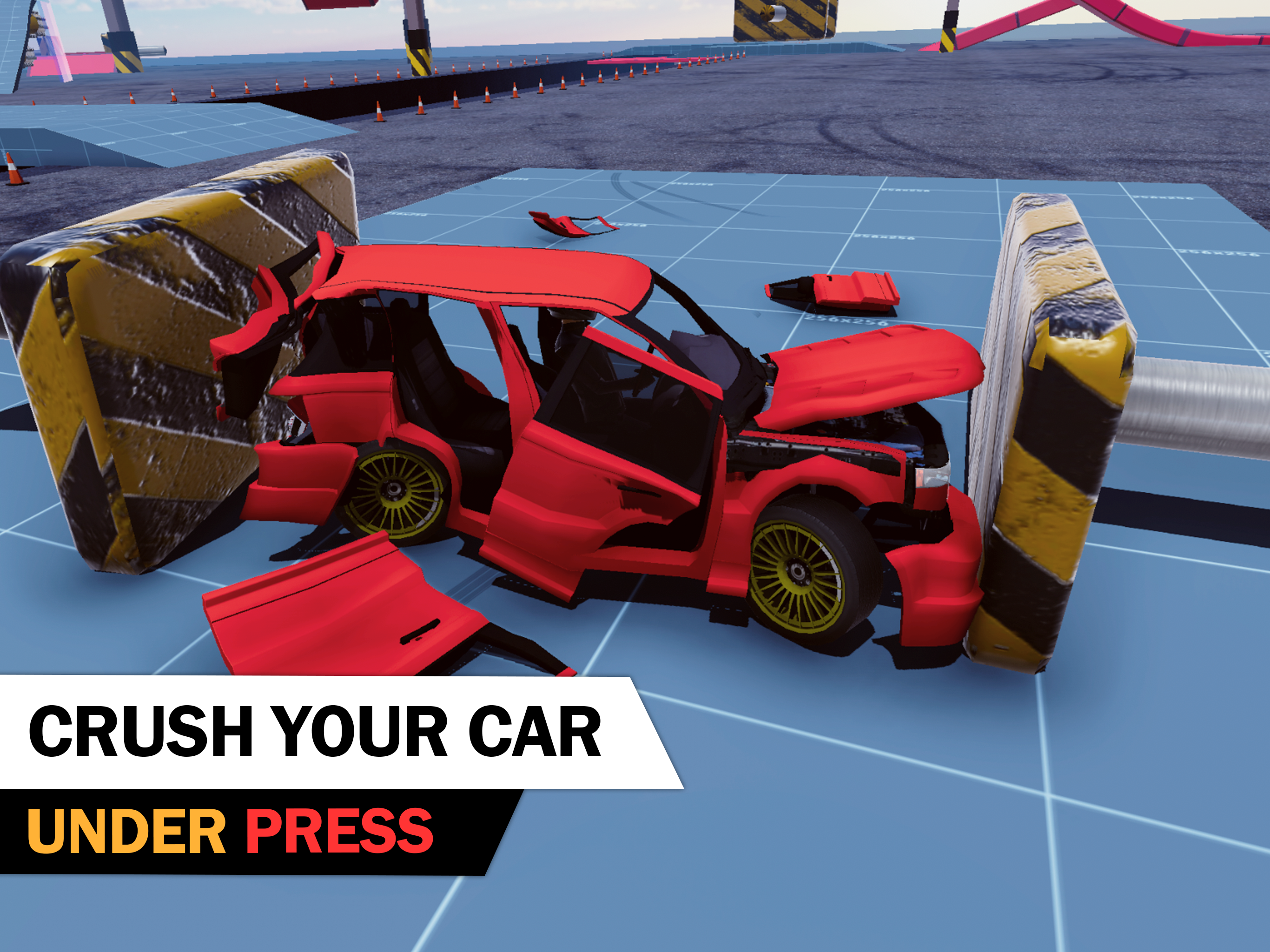 Screenshot of Stunt Car Crash Simulator