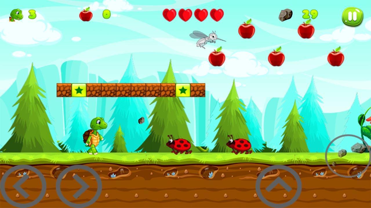 Turtle Adventure World Game Screenshot