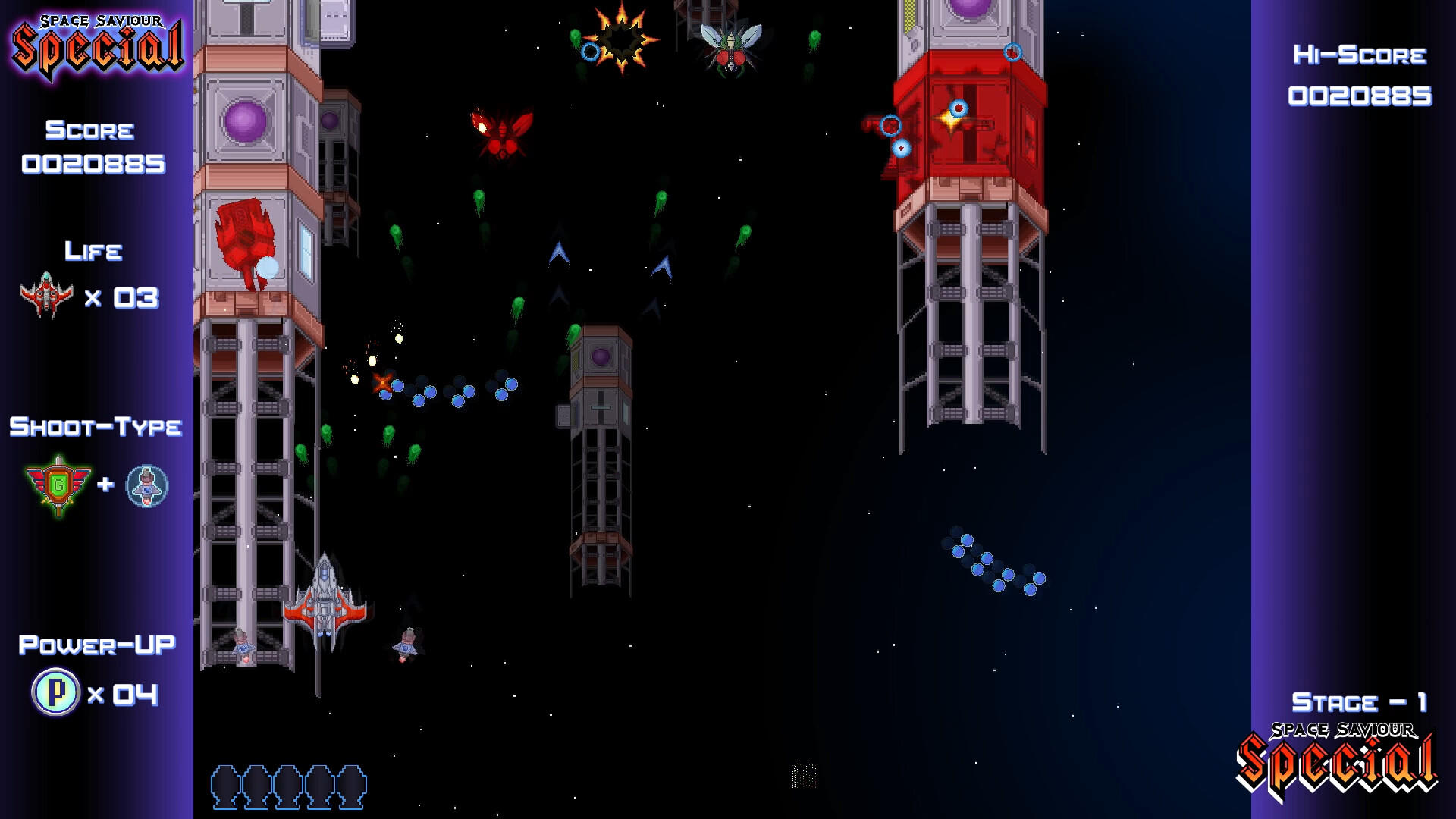 Space Saviour Special 게임 스크린 샷