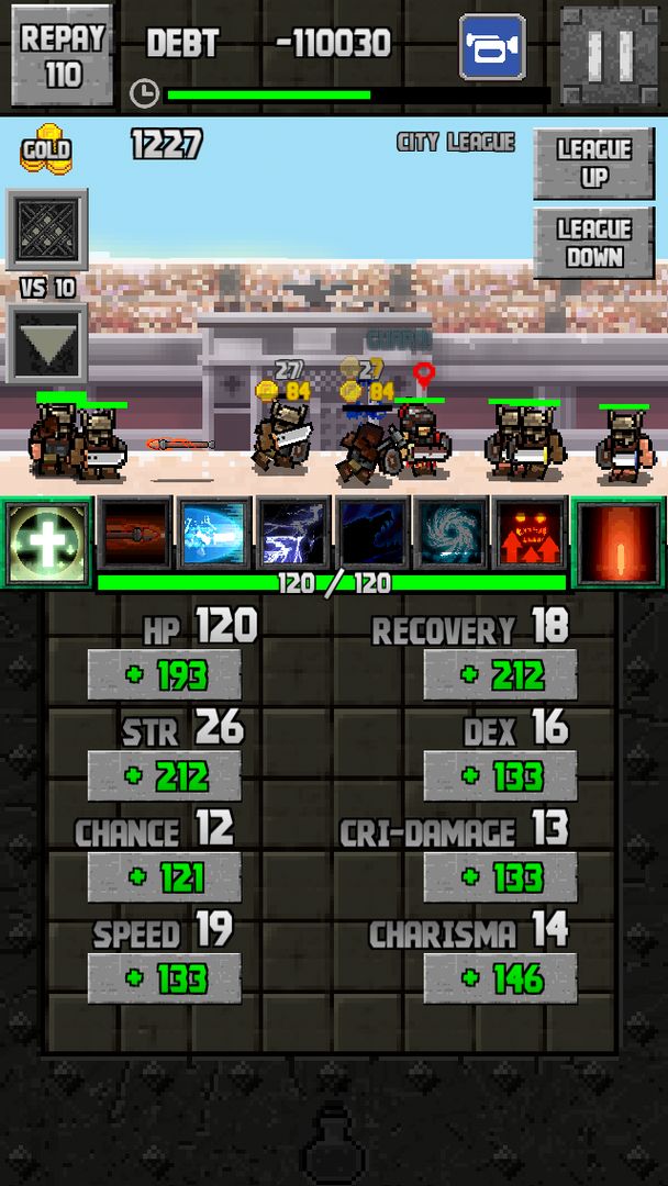 Poor Gladiator screenshot game
