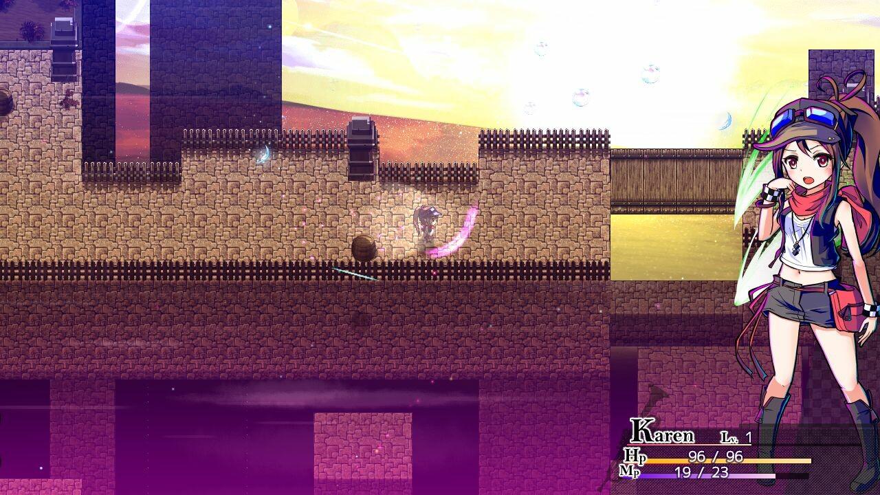 Screenshot 1 of AbsentedAge2: Absented Age 2 ~Ghost Girl's Roguelike Action SRPG -Chapter of Yorishiro- 