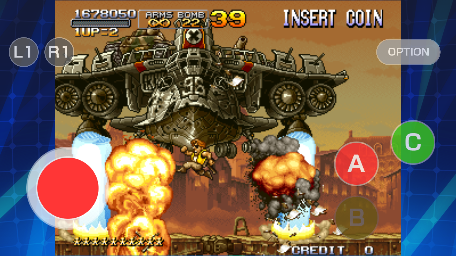 METAL SLUG X ACA NEOGEO Game Screenshot