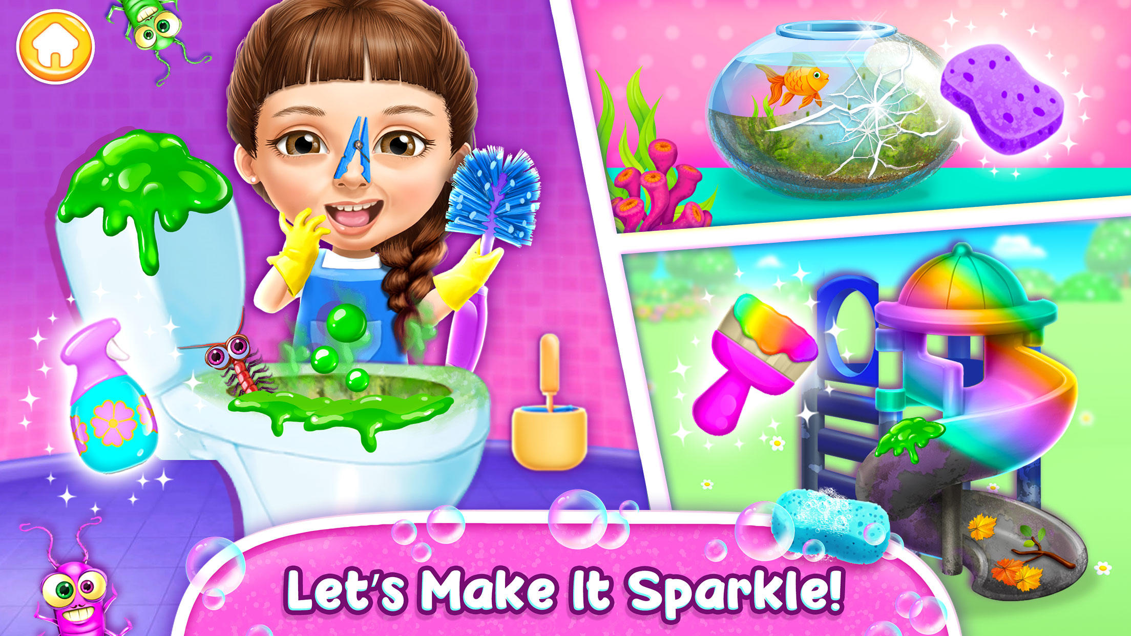 Sweet Baby Girl Cleanup 5 Game Screenshot