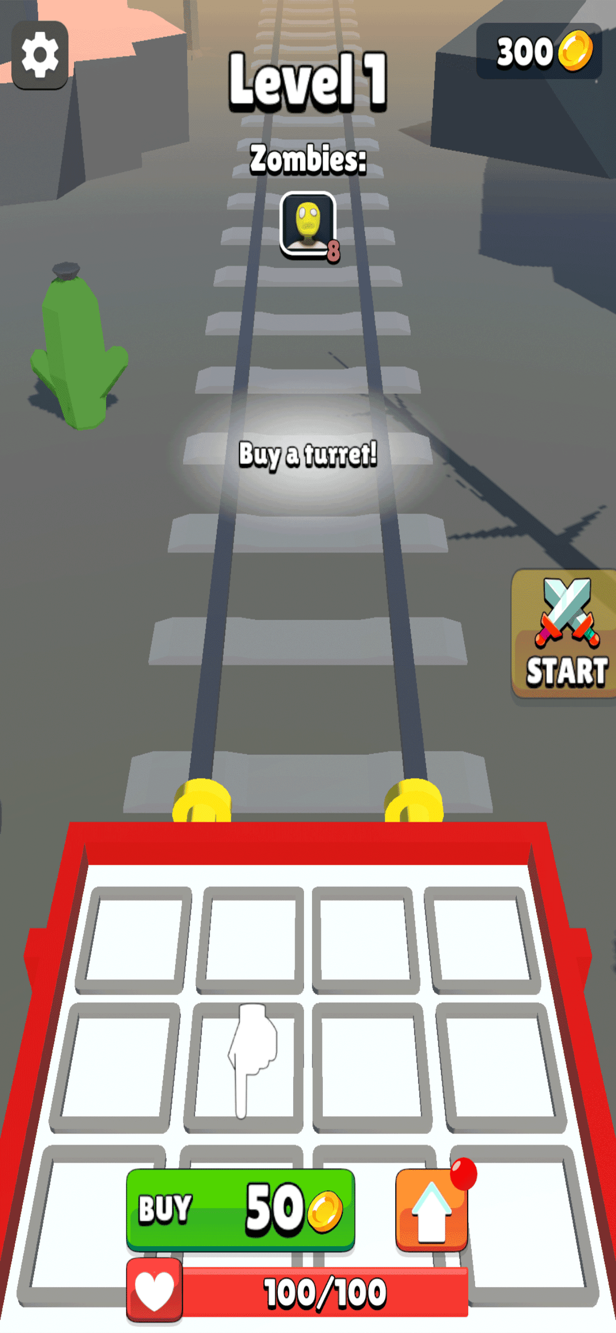 MergeGunsZombieDefenseSurvival Game Screenshot