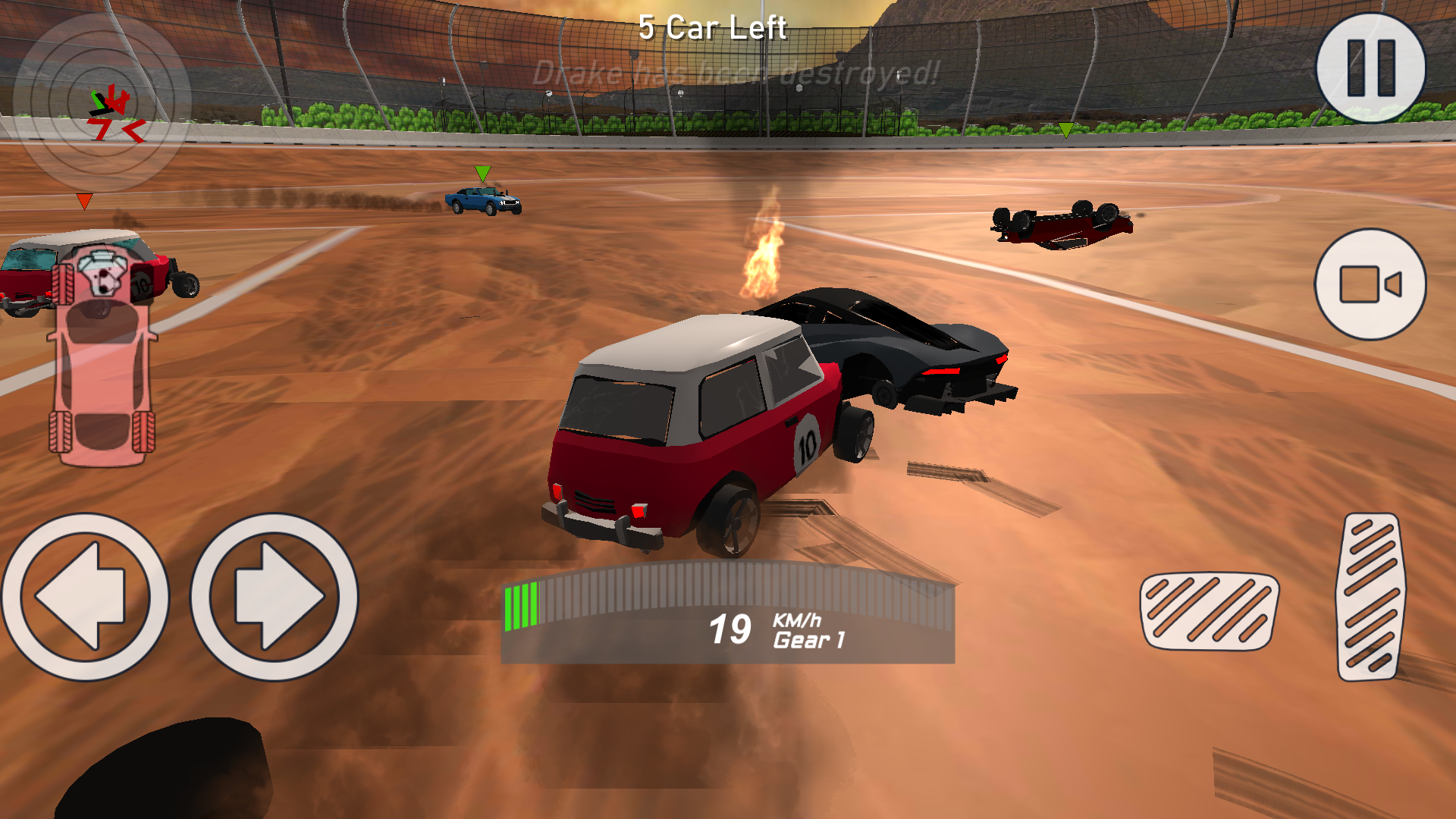 Cuplikan Layar Game Car Crash : Demolition game