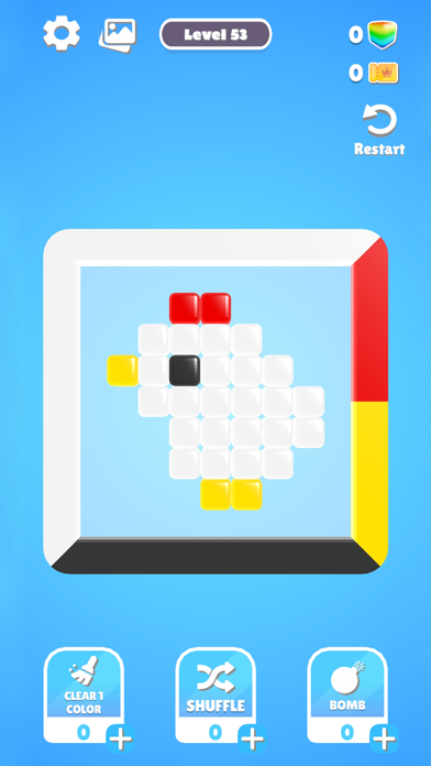 Slide block puzzle 3D game Game Screenshot