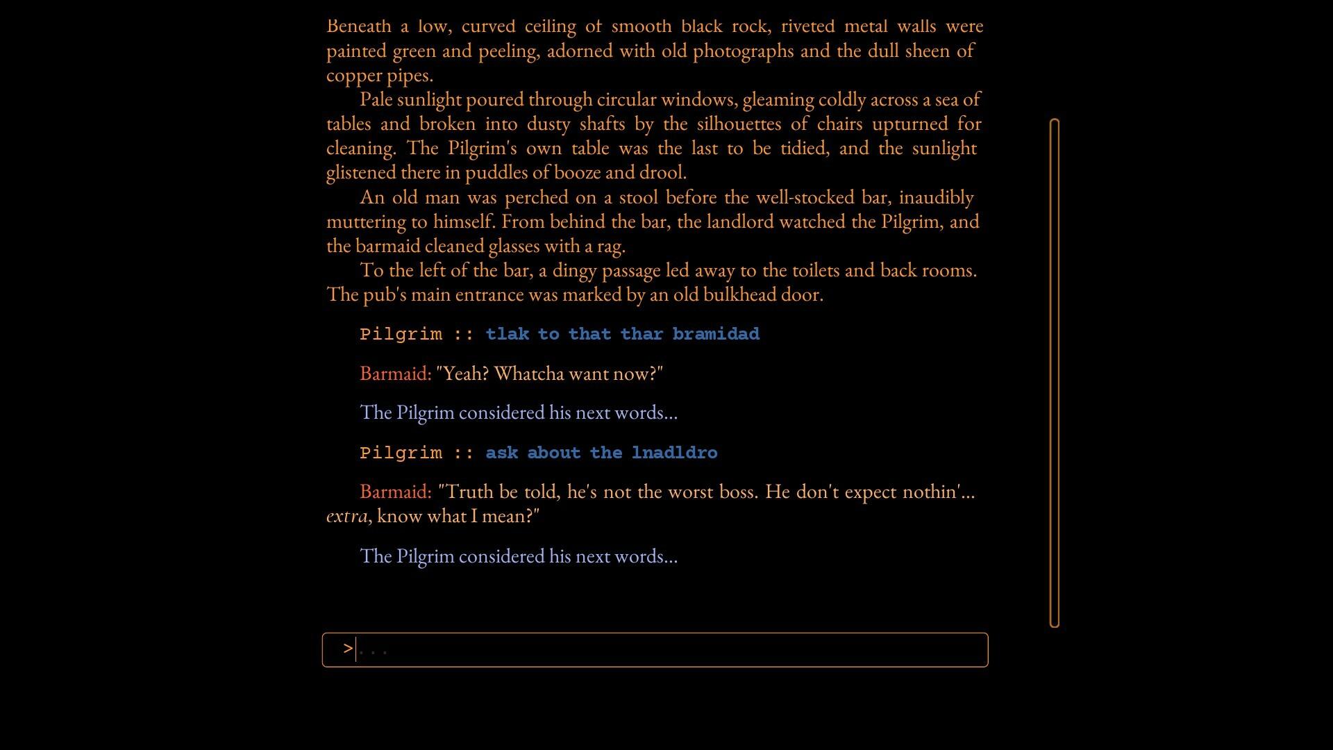 The Pilgrimage screenshot game