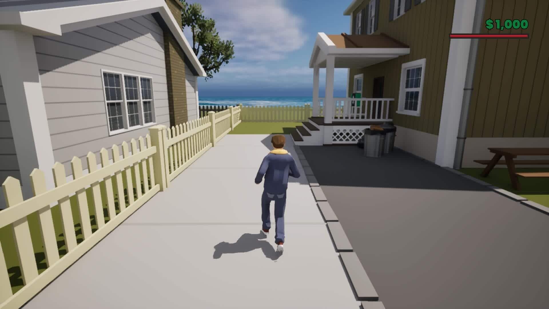 Poly Plaza Game Screenshot