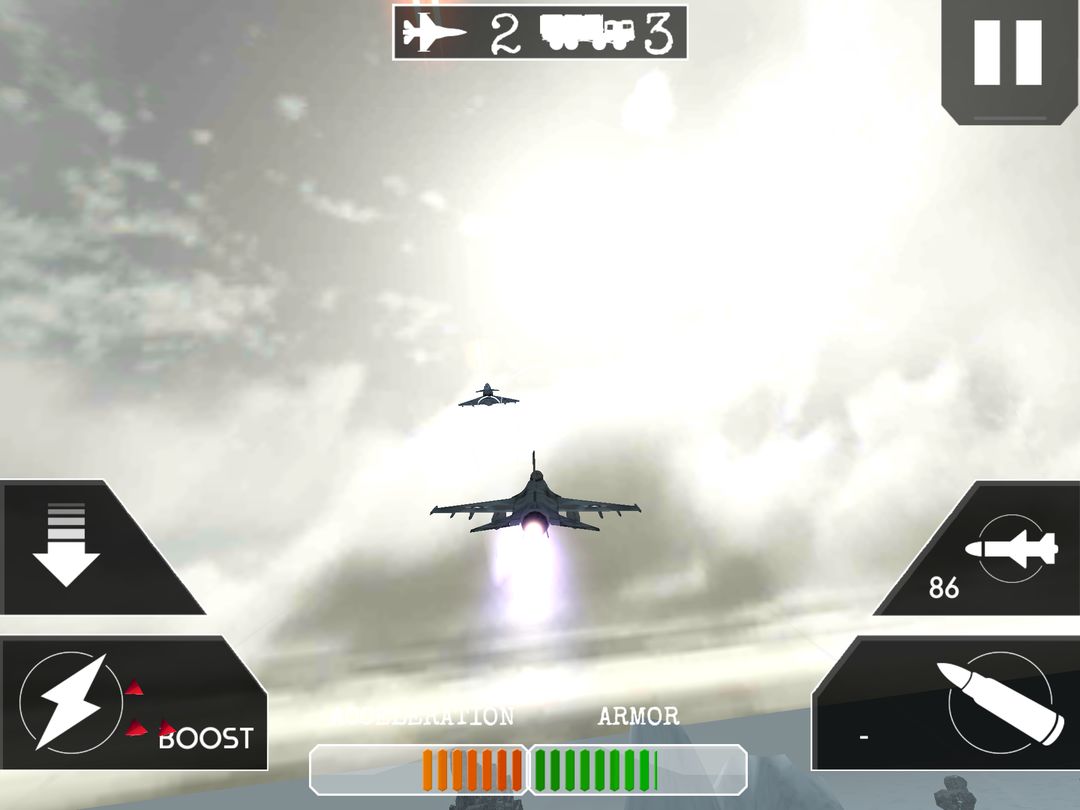 Airplane Flight Battle 3D screenshot game