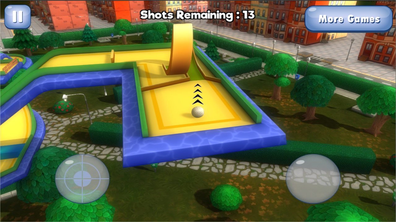 Screenshot 1 of 3D 미니 골프 스타 시티 1.7