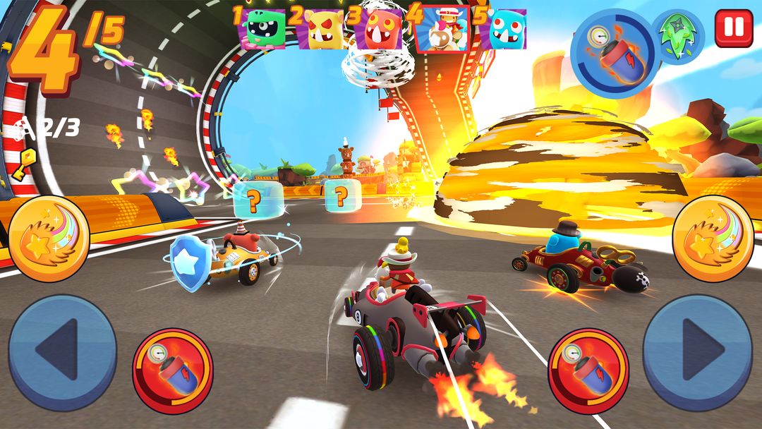Starlit Kart Racing screenshot game