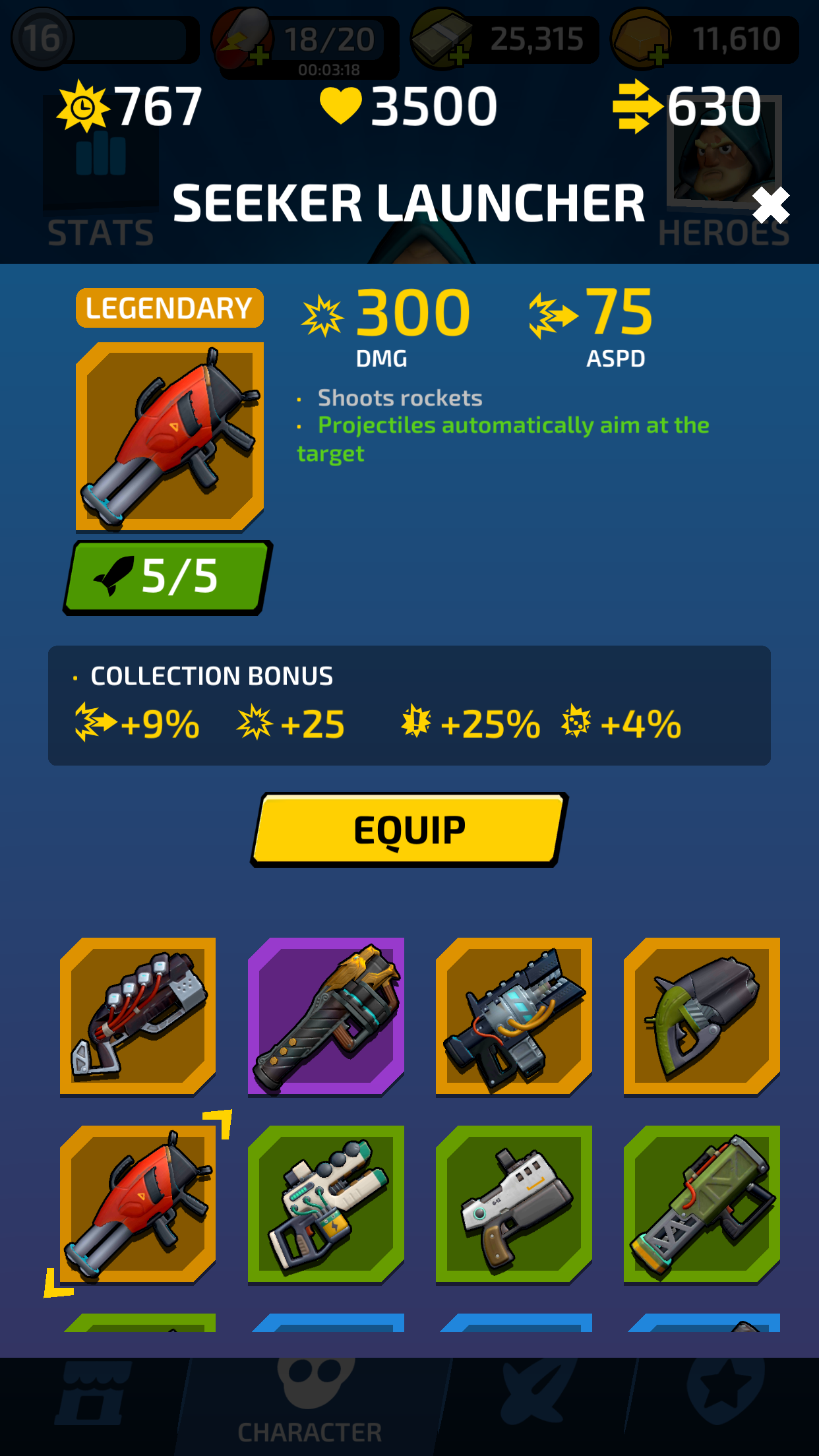 Impossible Space: A Space Hero Game Screenshot